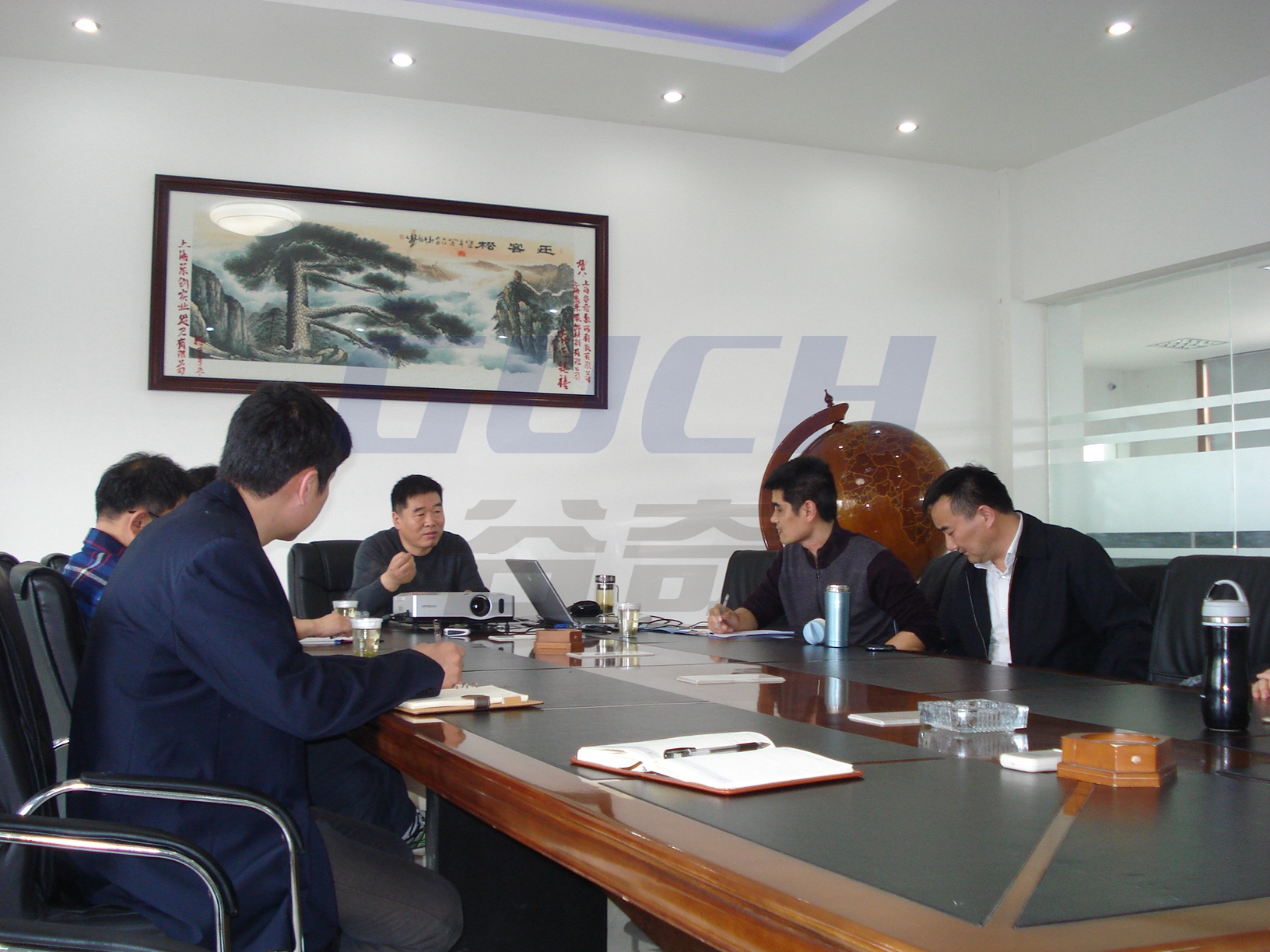 工信部、发改委、中国科技产业促进中心领导考察上海谷奇
